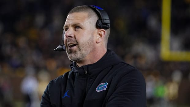 Florida Gators head coach Billy Napier
